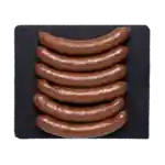 Oksepølser med hvidløg og paprika