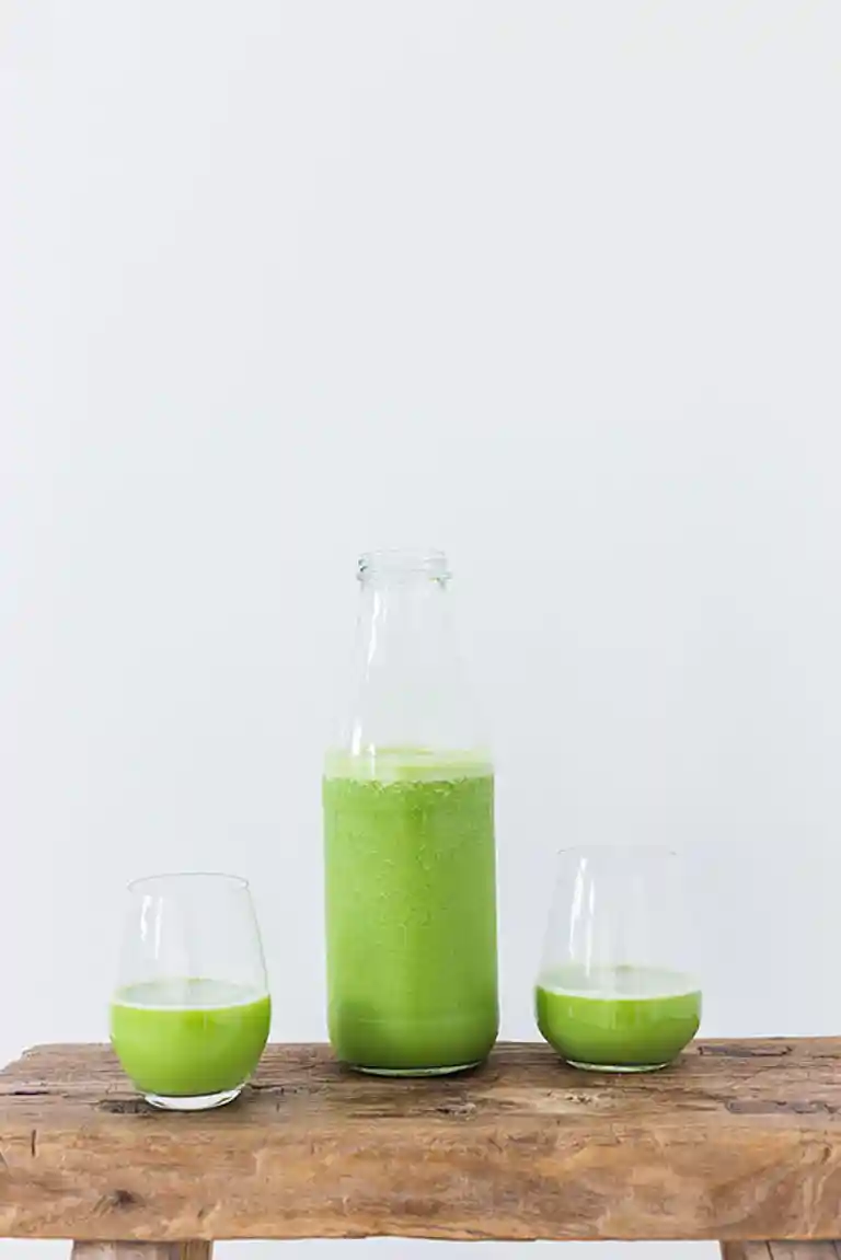 Ærter, mynte og ananas