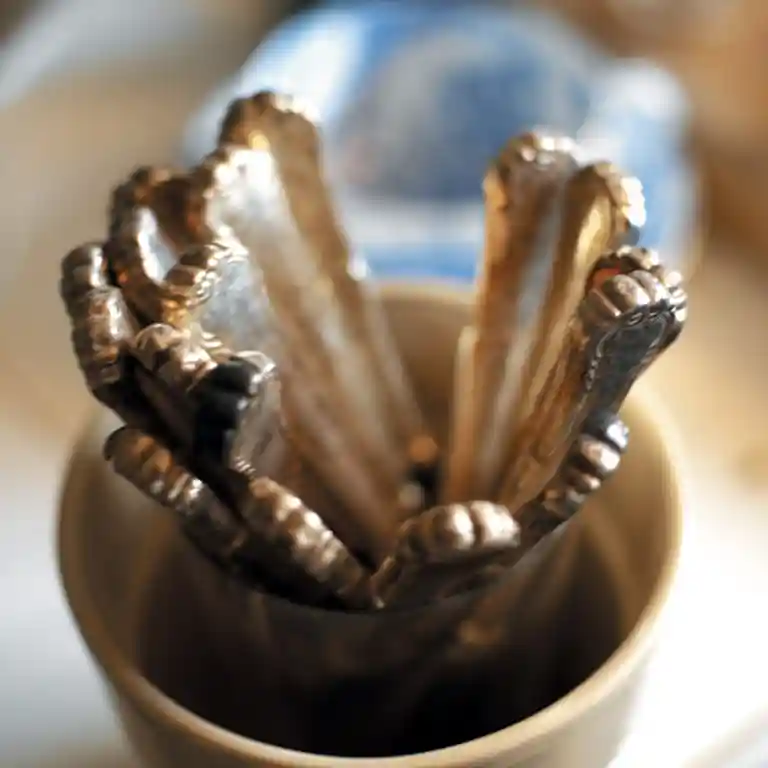 Bagte løg med rosmarin og balsamico