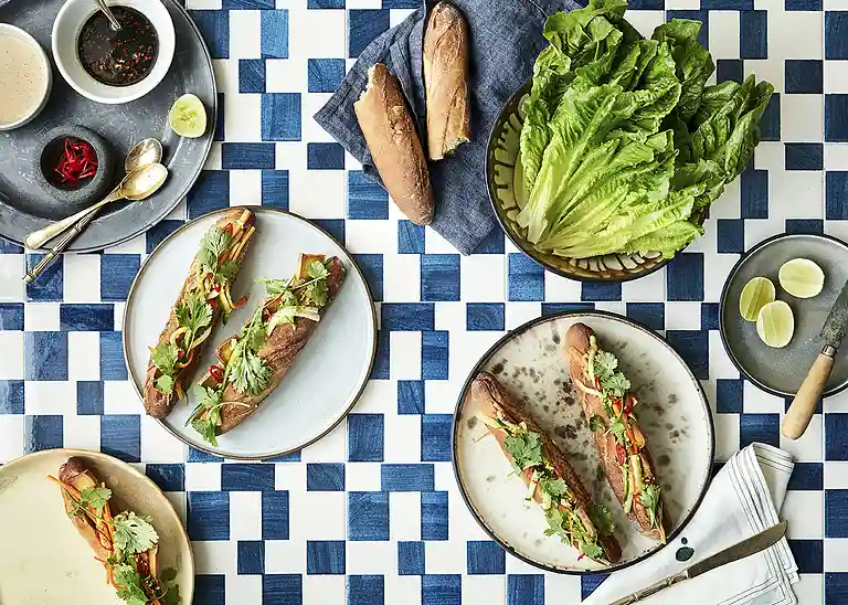 Bahn mi baguette – Vietnamesisk Sandwich