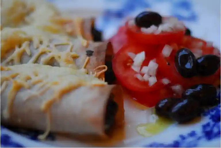 Cannelloni med spinat og svampe