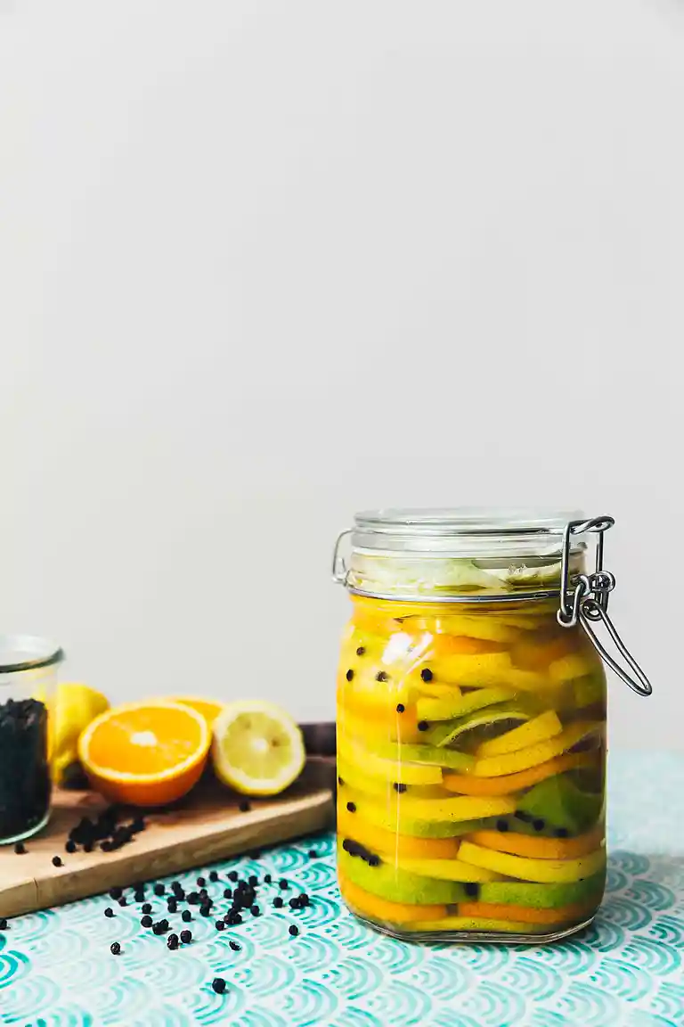 Fermenterede citrusfrugter