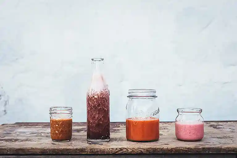 Gojibær, mango og jordbær