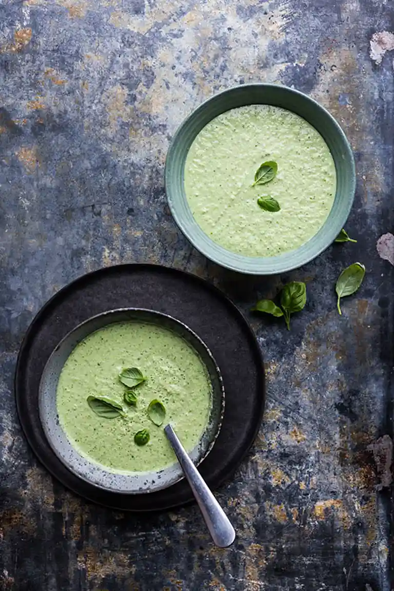 Grøn gazpacho